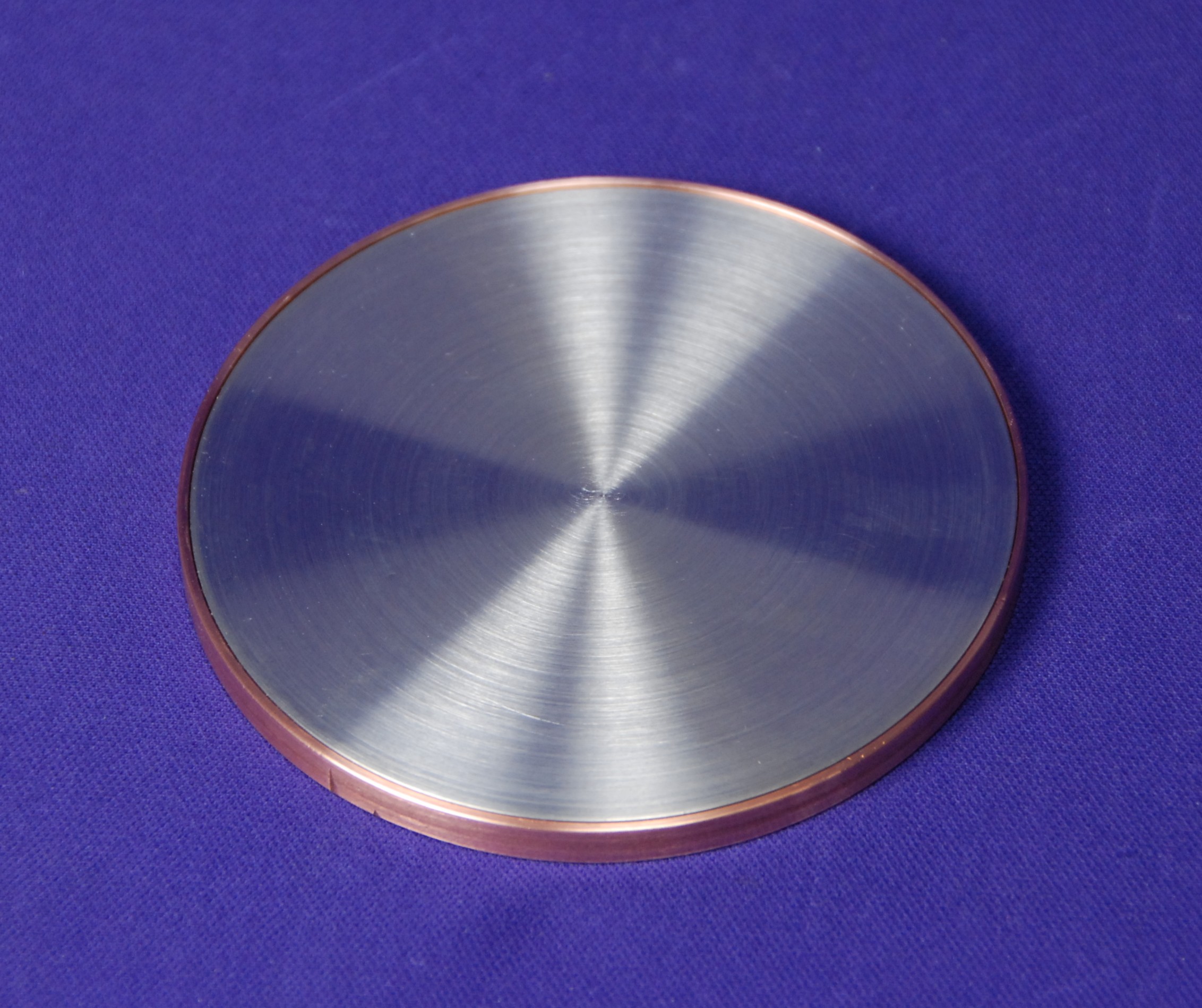 2 Inch Aluminum Target Bonded in a Copper Cup